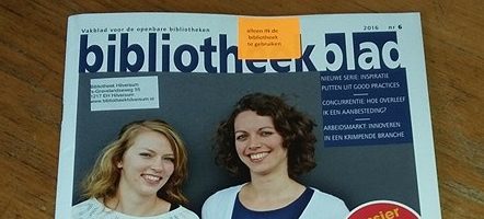 “Vol verbazing over de branche”: Interview door Bibliotheekblad
